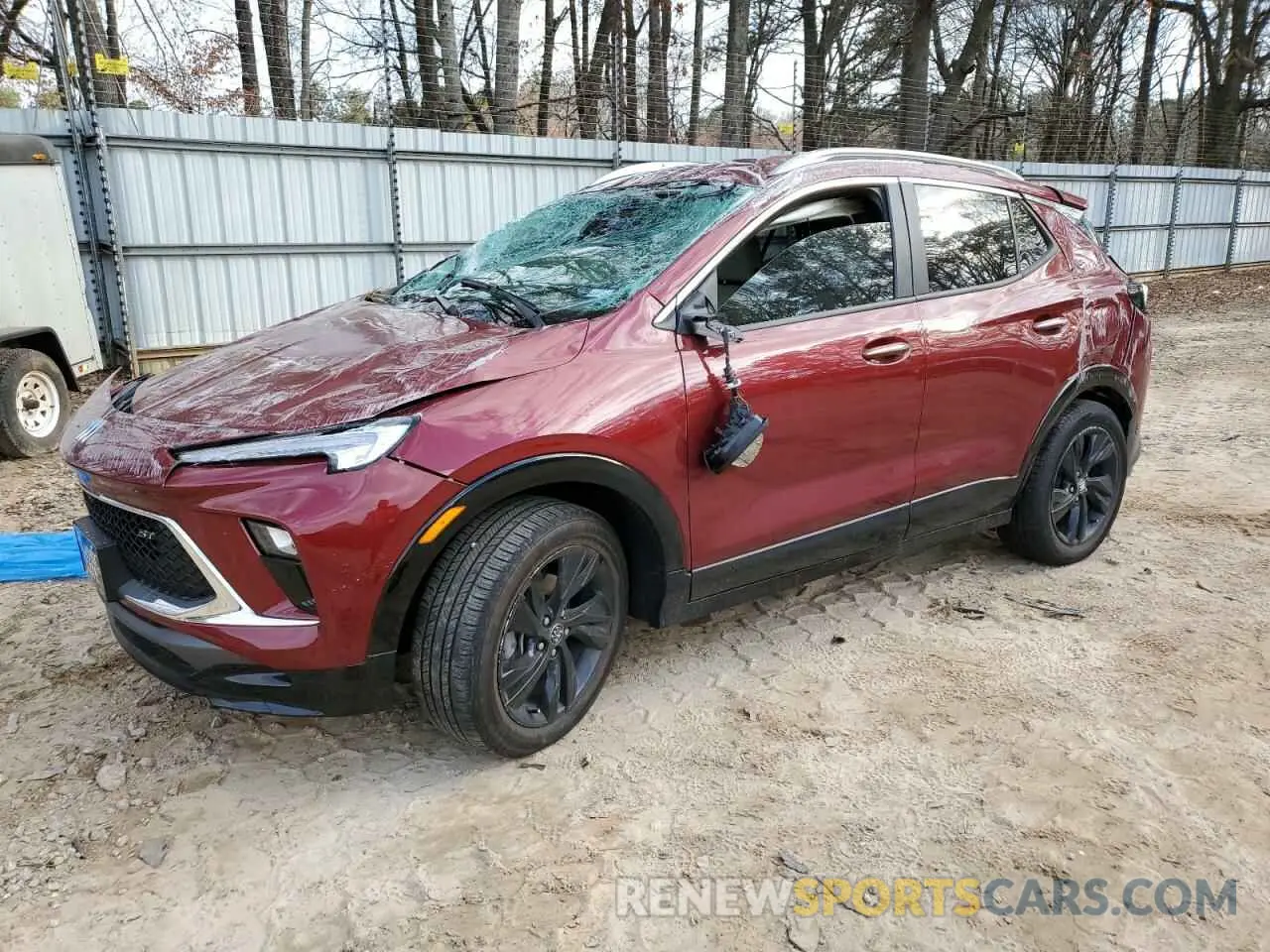 1 fotografías del automóvil dañado KL4AMDSL4RB017497 BUICK ENCORE 2024