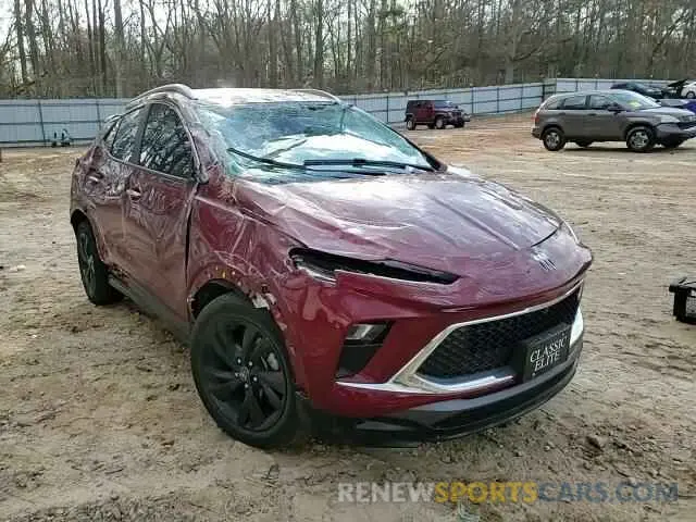11 fotografías del automóvil dañado KL4AMDSL4RB017497 BUICK ENCORE 2024
