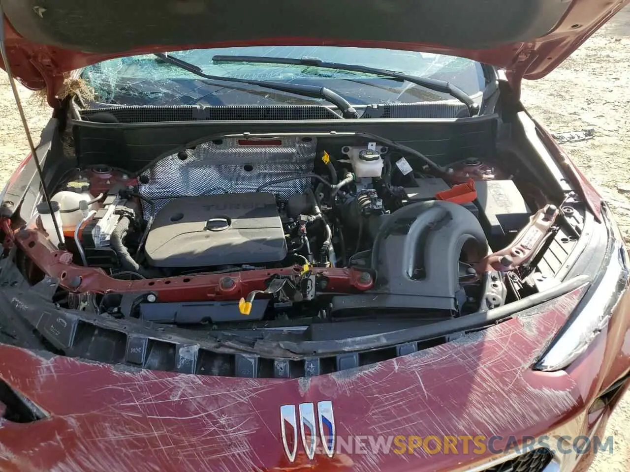 14 fotografías del automóvil dañado KL4AMDSL4RB017497 BUICK ENCORE 2024