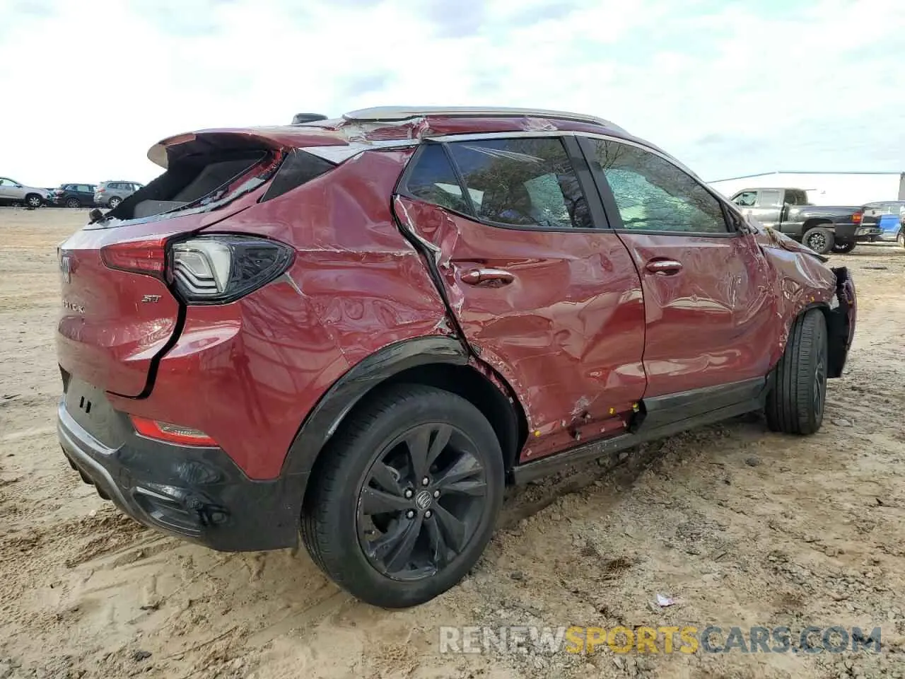 3 fotografías del automóvil dañado KL4AMDSL4RB017497 BUICK ENCORE 2024