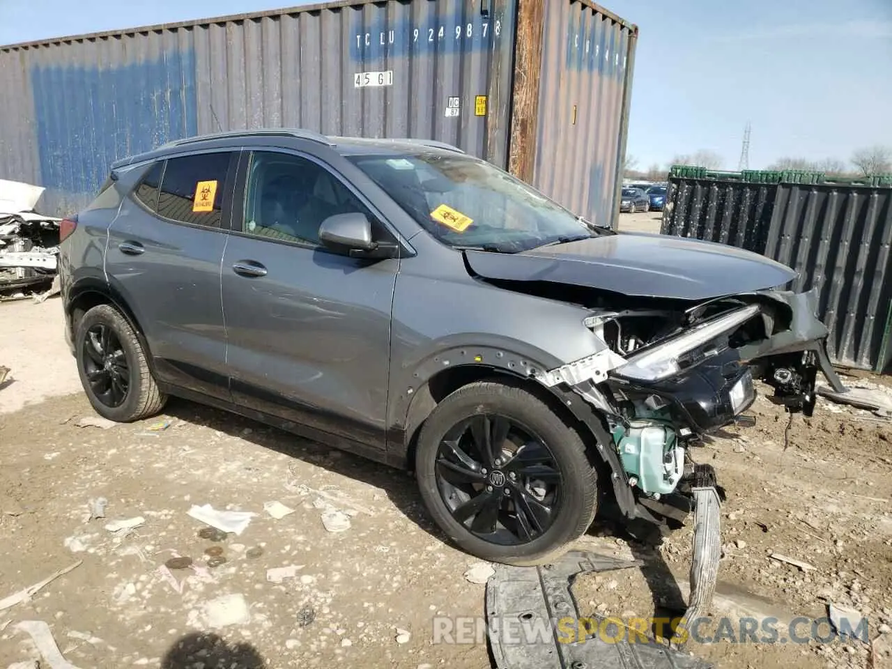4 fotografías del automóvil dañado KL4AMDSL4RB090501 BUICK ENCORE 2024