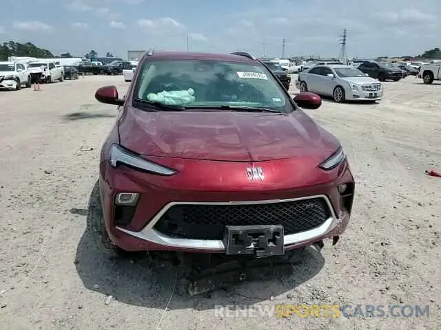 14 fotografías del automóvil dañado KL4AMDSL5RB002491 BUICK ENCORE 2024