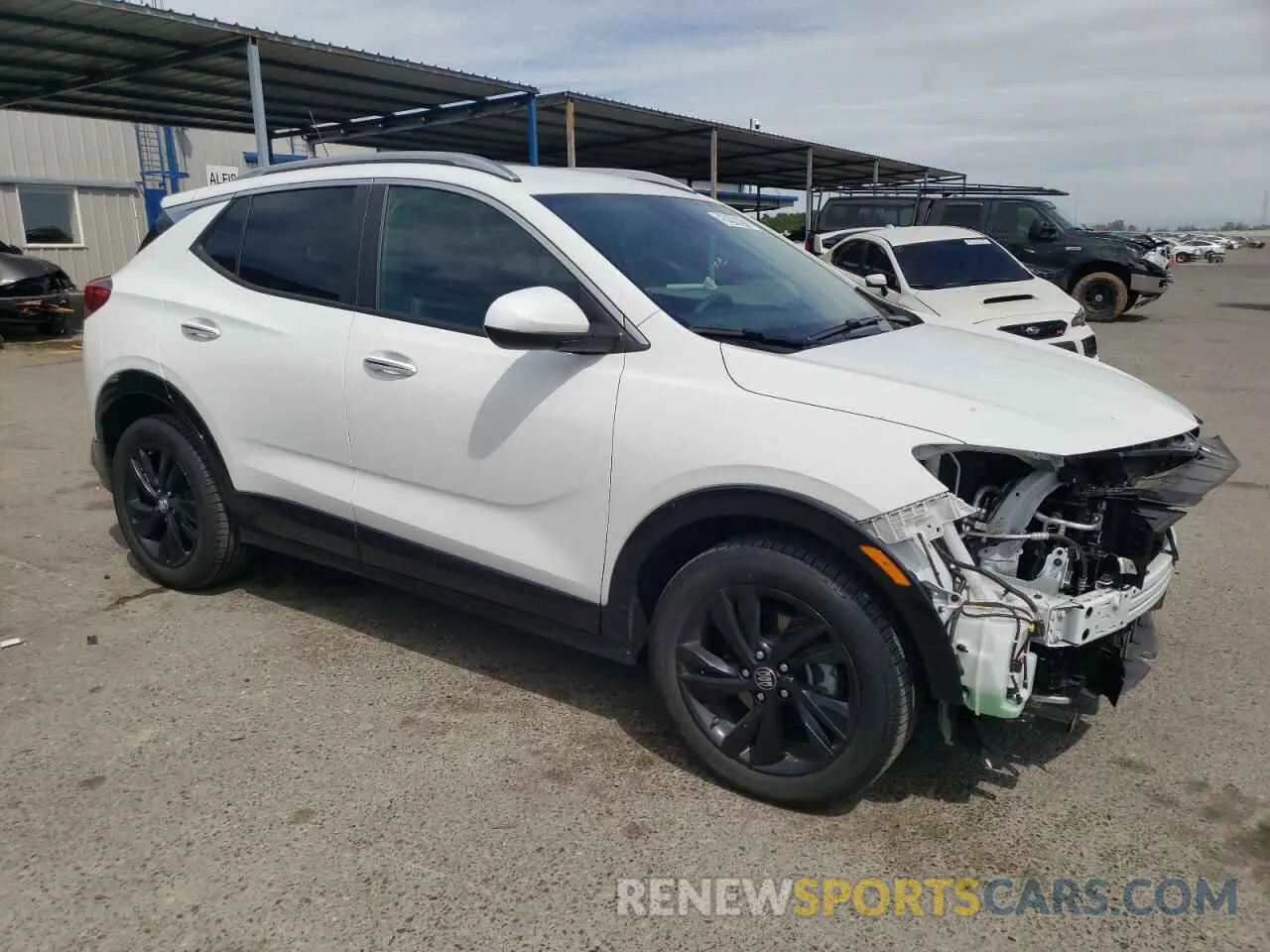 4 fotografías del automóvil dañado KL4AMDSL6RB089625 BUICK ENCORE 2024