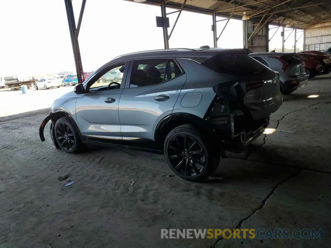 2 fotografías del automóvil dañado KL4AMDSL6RB206636 BUICK ENCORE 2024