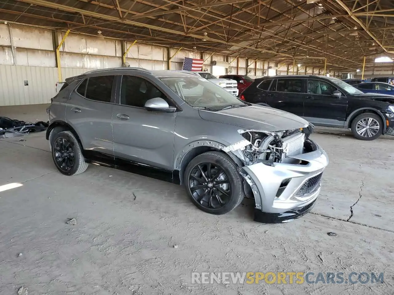 4 fotografías del automóvil dañado KL4AMDSL6RB206636 BUICK ENCORE 2024