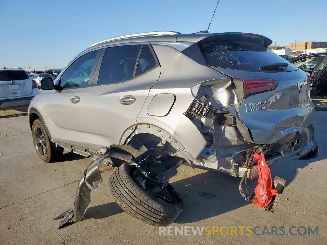 2 fotografías del automóvil dañado KL4AMDSL8RB012674 BUICK ENCORE 2024