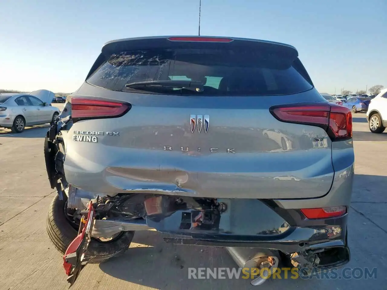 6 fotografías del automóvil dañado KL4AMDSL8RB012674 BUICK ENCORE 2024