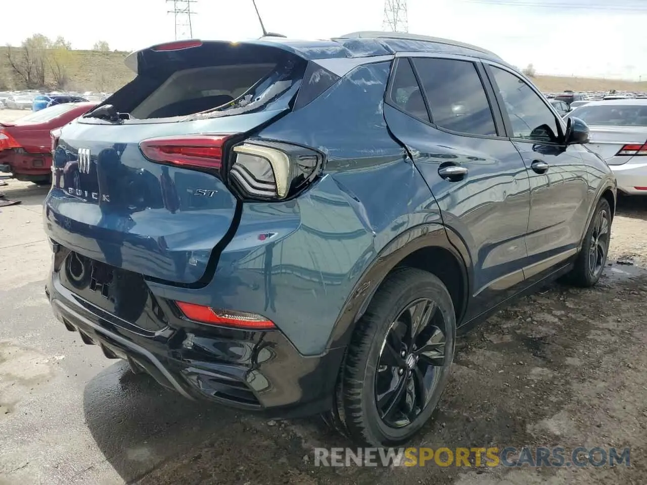 3 fotografías del automóvil dañado KL4AMDSL8RB063530 BUICK ENCORE 2024