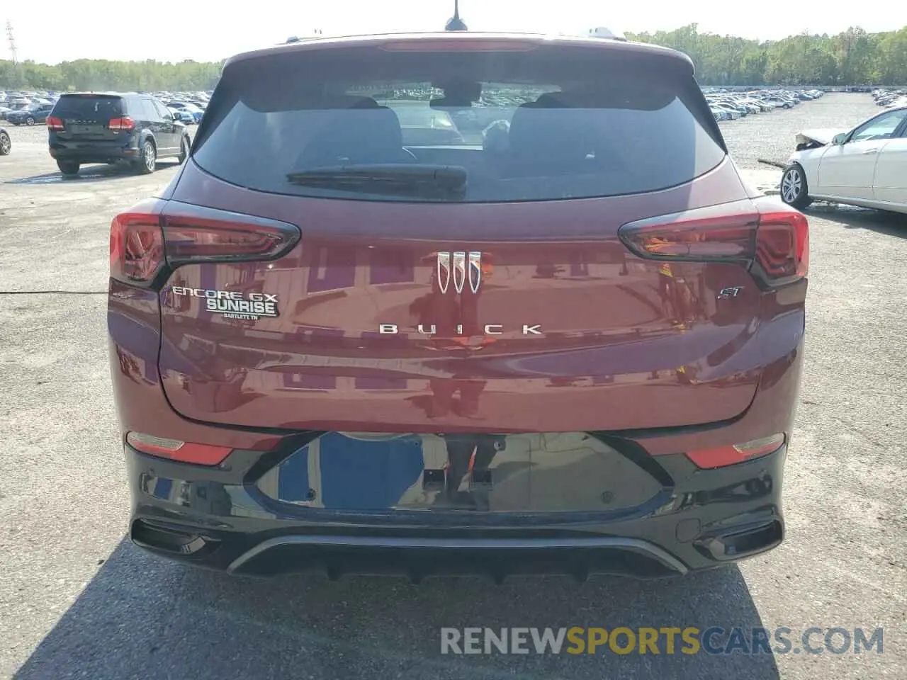 6 fotografías del automóvil dañado KL4AMDSL8RB131275 BUICK ENCORE 2024
