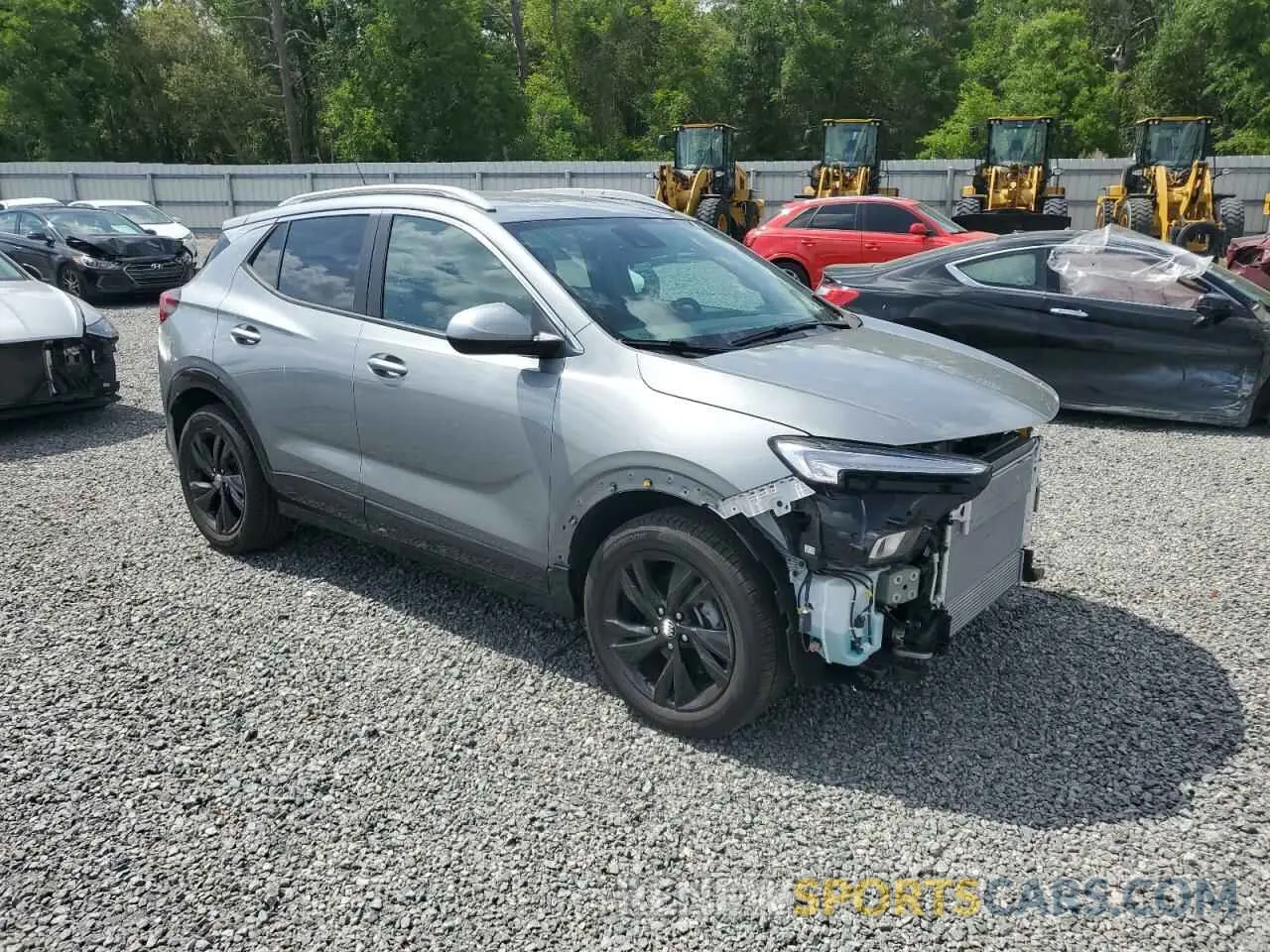 4 fotografías del automóvil dañado KL4AMDSL9RB144973 BUICK ENCORE 2024
