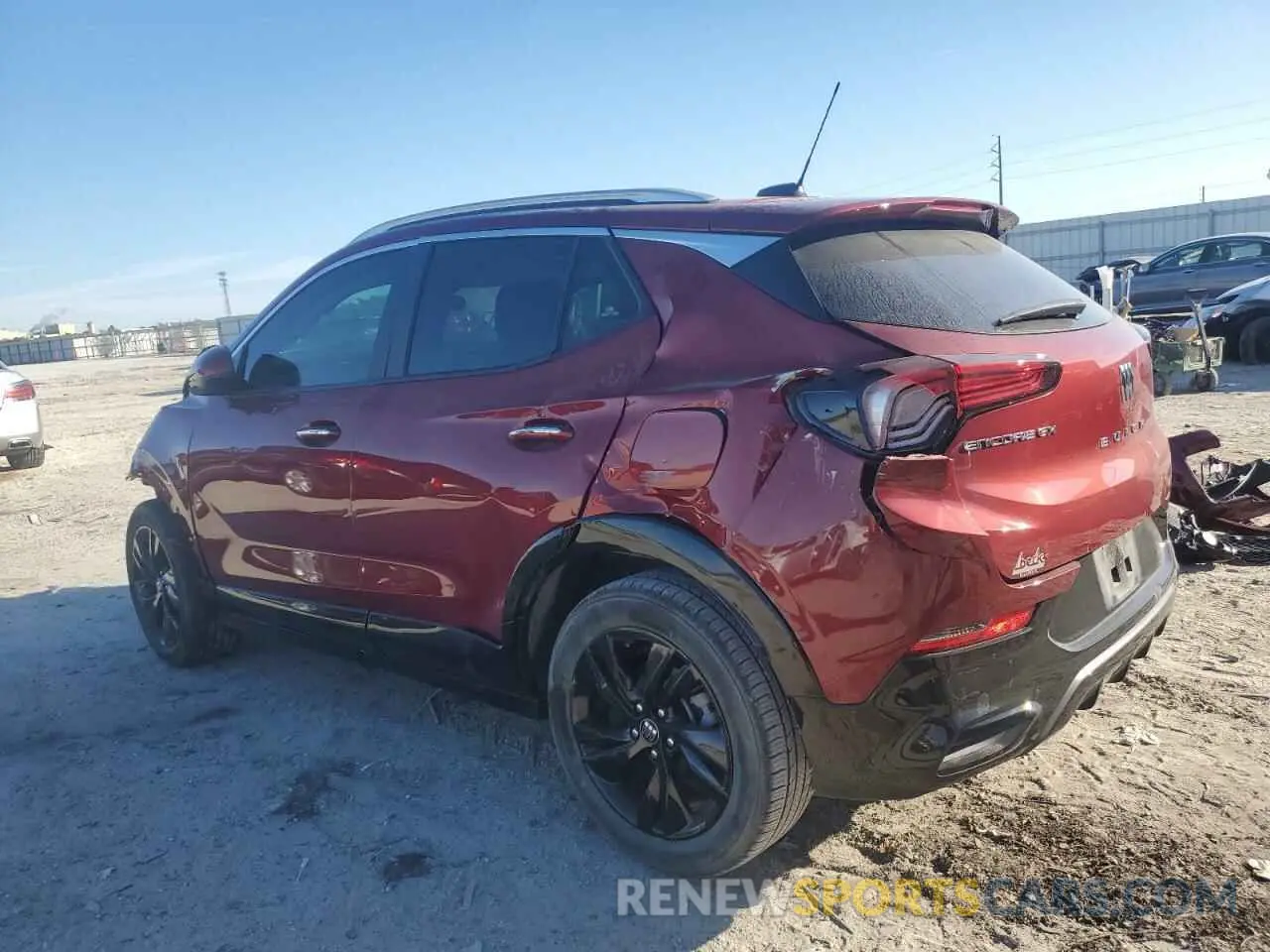 2 fotografías del automóvil dañado KL4AMDSLXRB067739 BUICK ENCORE 2024