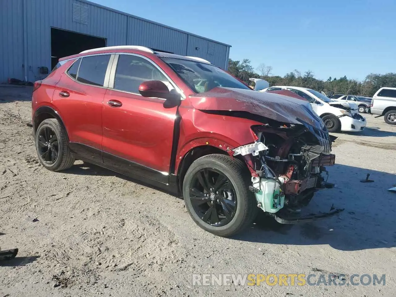 4 fotografías del automóvil dañado KL4AMDSLXRB067739 BUICK ENCORE 2024