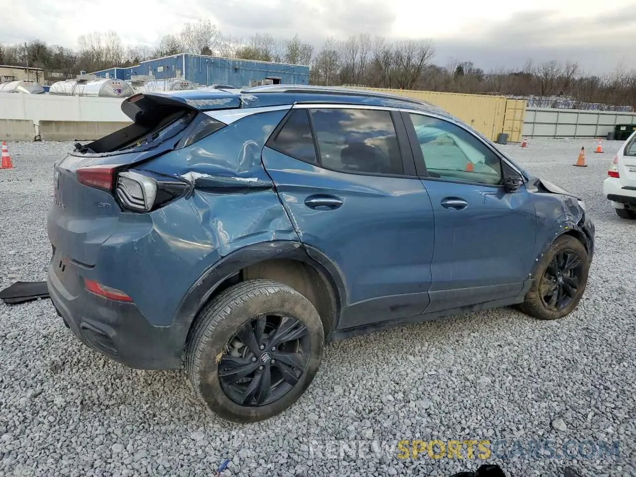 3 fotografías del automóvil dañado KL4AMDSLXRB125476 BUICK ENCORE 2024