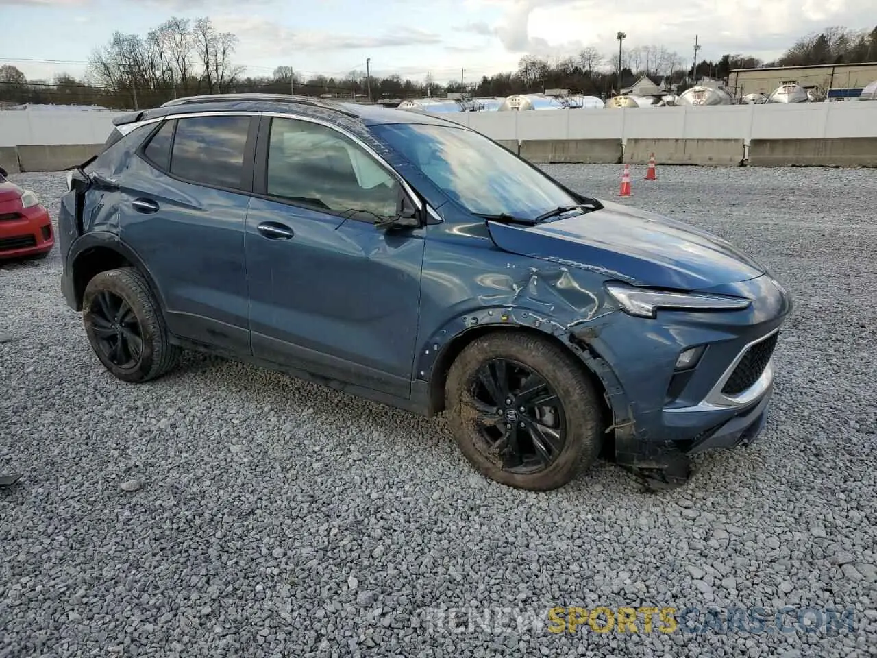 4 fotografías del automóvil dañado KL4AMDSLXRB125476 BUICK ENCORE 2024