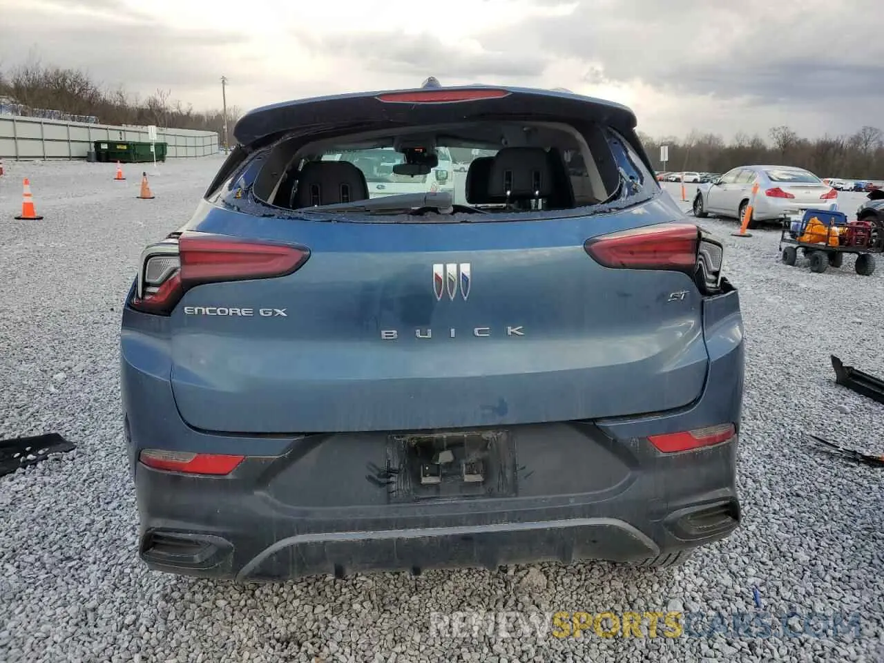 6 fotografías del automóvil dañado KL4AMDSLXRB125476 BUICK ENCORE 2024