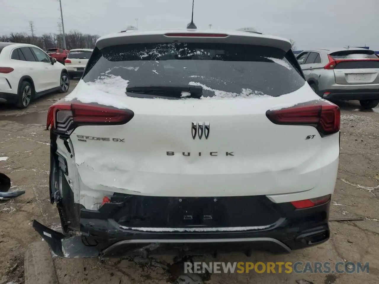 6 fotografías del automóvil dañado KL4AMESL0RB062863 BUICK ENCORE 2024