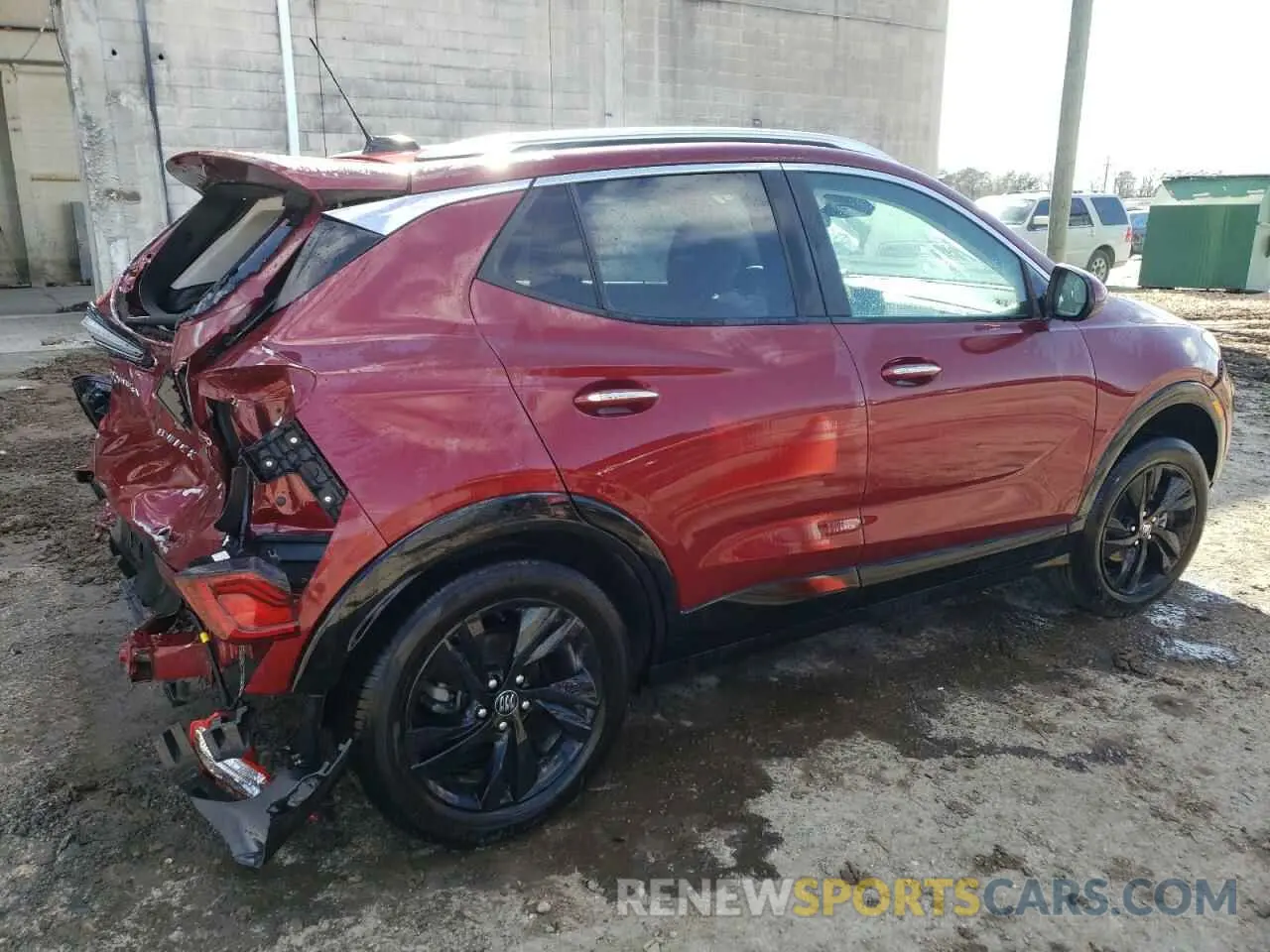3 fotografías del automóvil dañado KL4AMESL1RB138610 BUICK ENCORE 2024