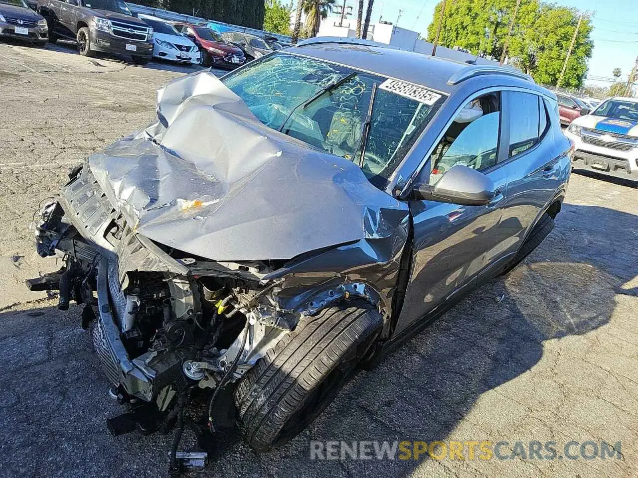1 fotografías del automóvil dañado KL4AMESL2RB113618 BUICK ENCORE 2024