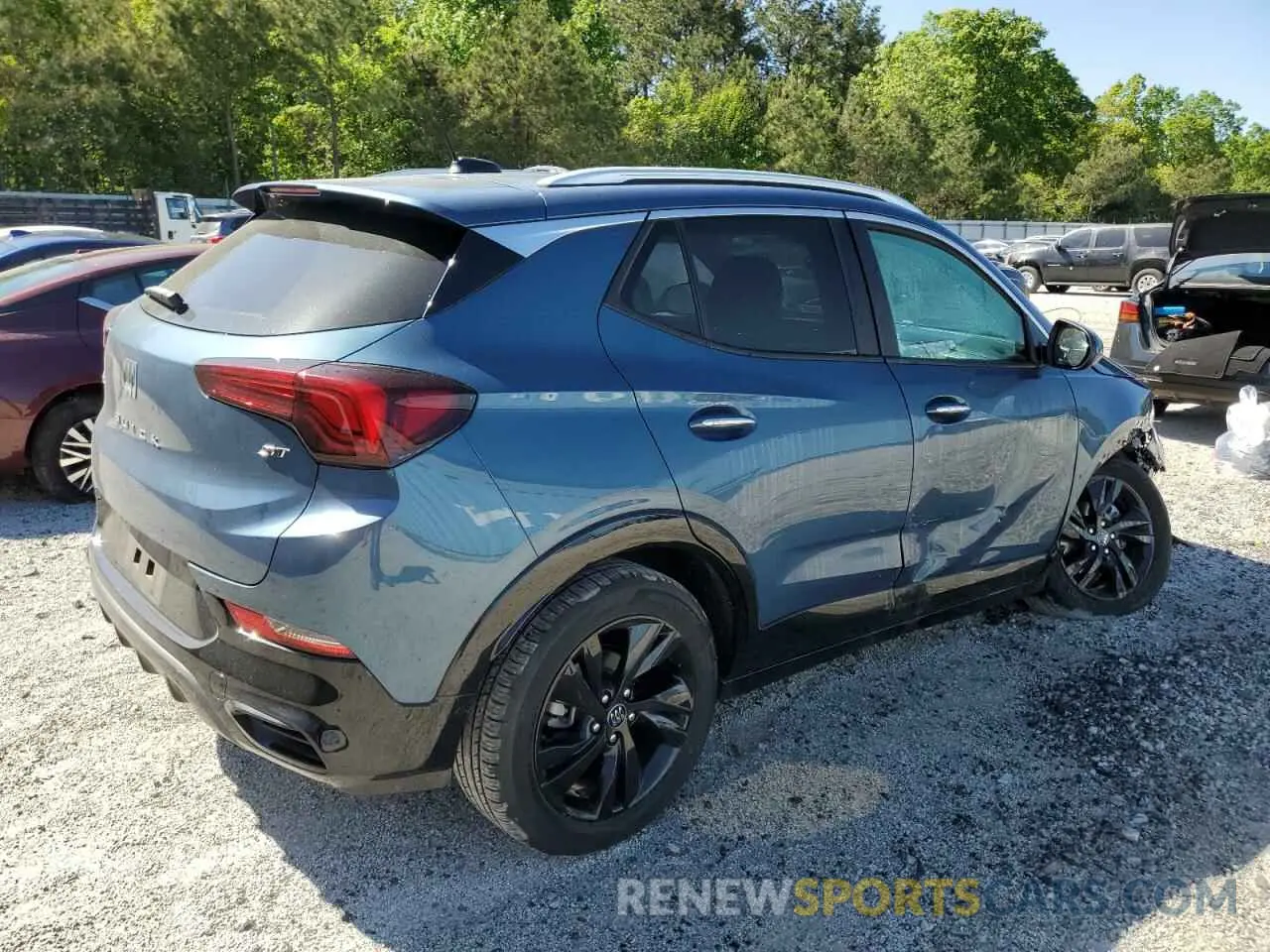 3 fotografías del automóvil dañado KL4AMESL2RB168912 BUICK ENCORE 2024
