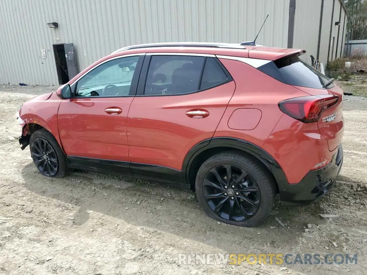2 fotografías del automóvil dañado KL4AMESL3RB128497 BUICK ENCORE 2024