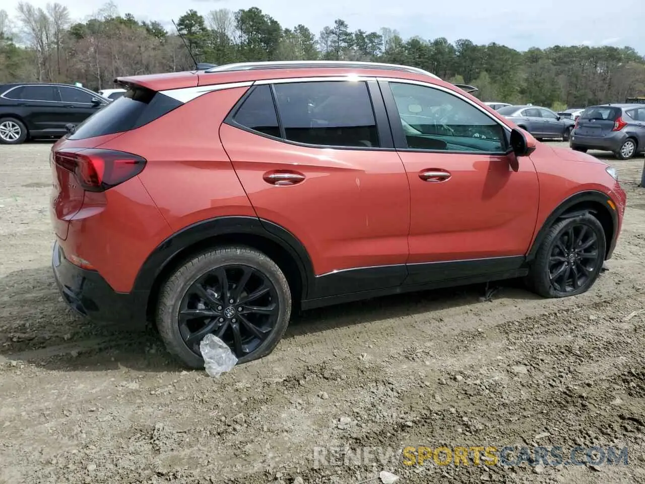 3 fotografías del automóvil dañado KL4AMESL3RB128497 BUICK ENCORE 2024