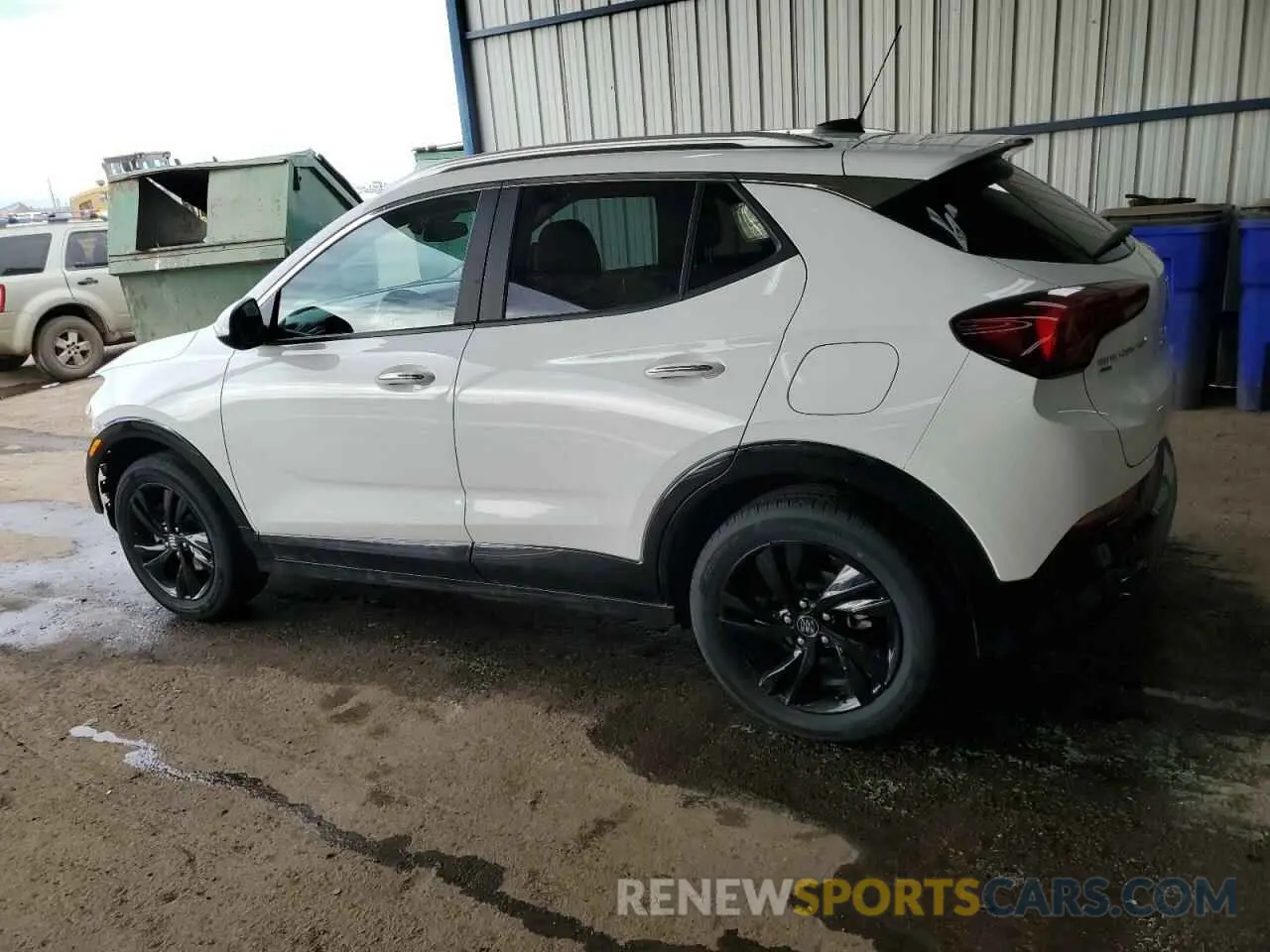 2 fotografías del automóvil dañado KL4AMESL3RB189851 BUICK ENCORE 2024
