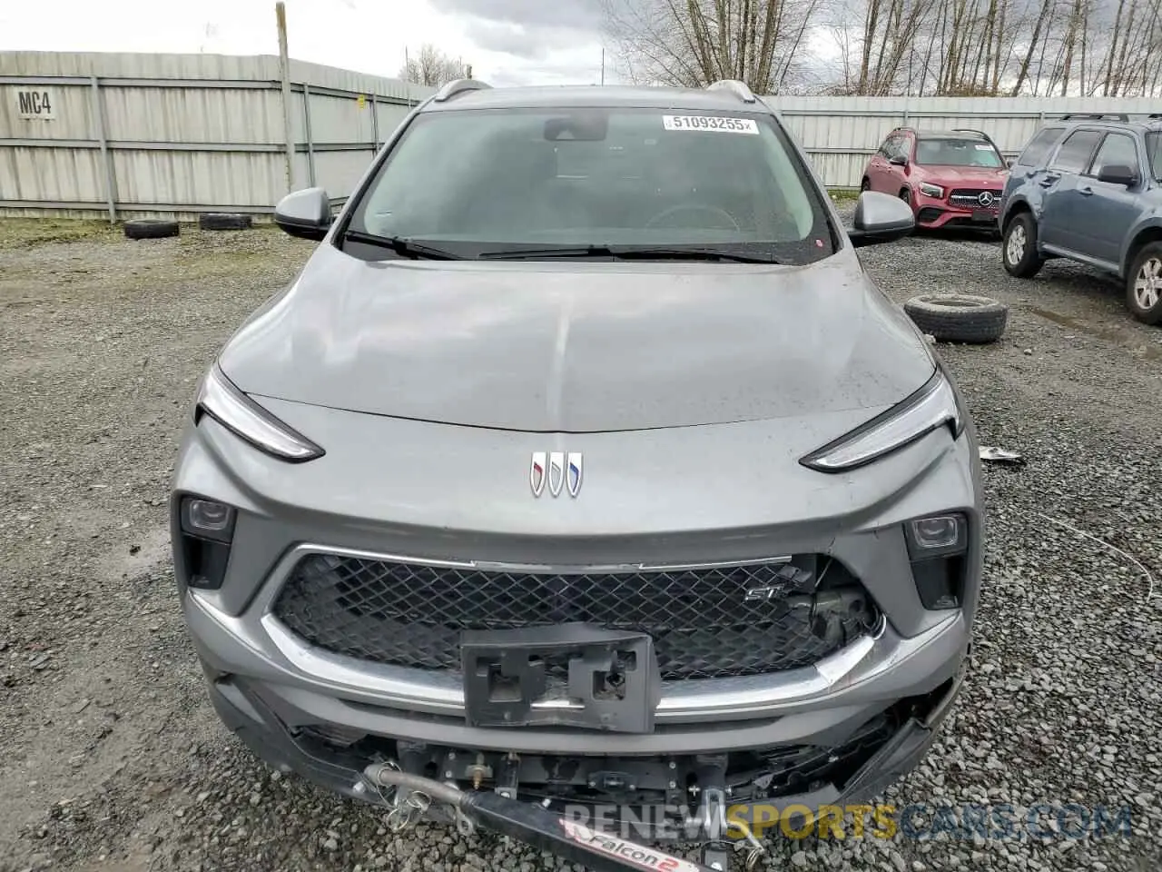 5 fotografías del automóvil dañado KL4AMESL8RB046944 BUICK ENCORE 2024