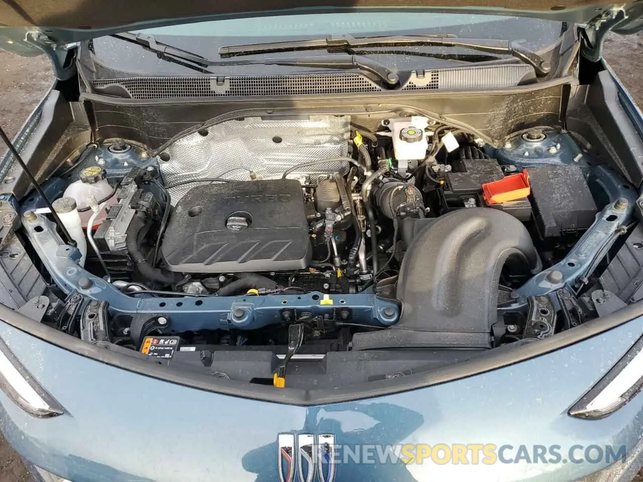 11 fotografías del automóvil dañado KL4AMFSL7RB044186 BUICK ENCORE 2024