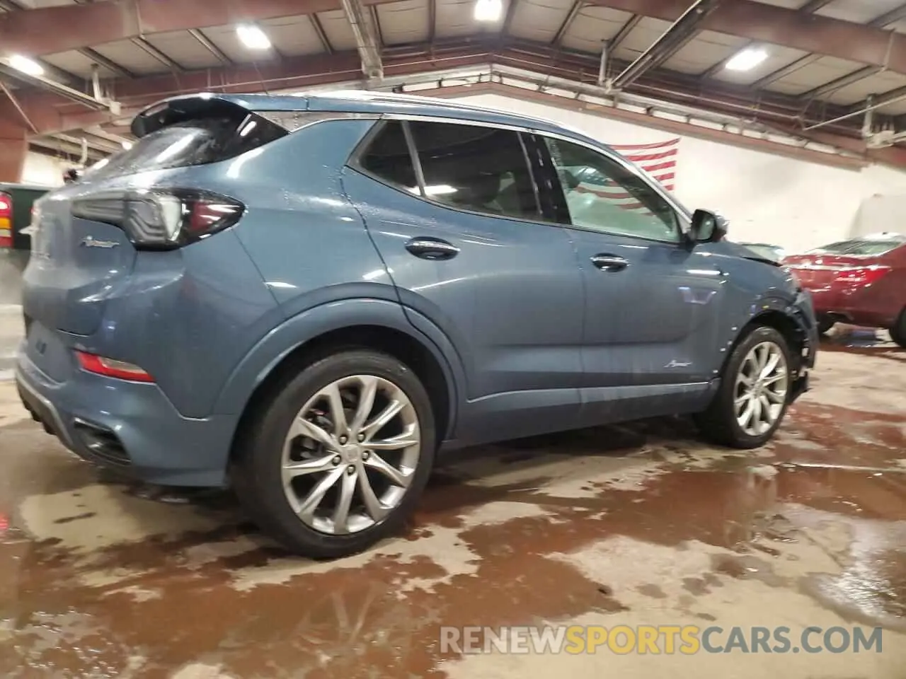 3 fotografías del automóvil dañado KL4AMFSLXRB006516 BUICK ENCORE 2024