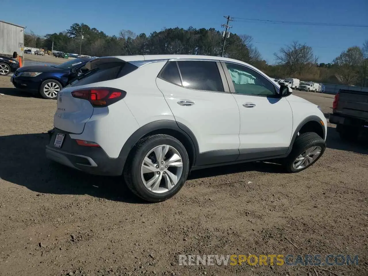 3 fotografías del automóvil dañado KL4AMBSP1SB037509 BUICK ENCORE 2025