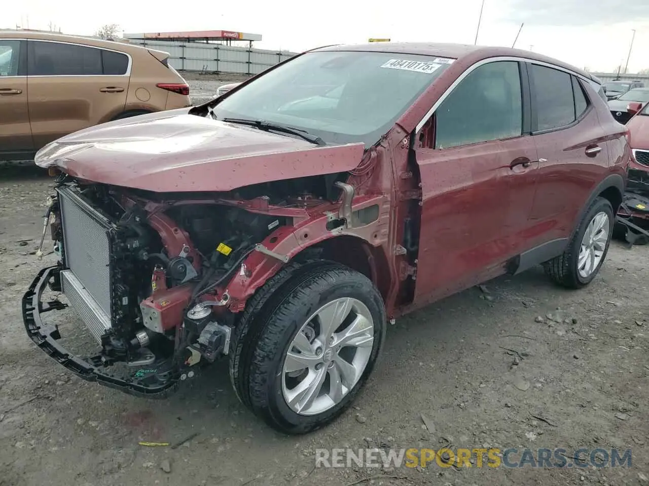 1 fotografías del automóvil dañado KL4AMCSLXSB036569 BUICK ENCORE 2025