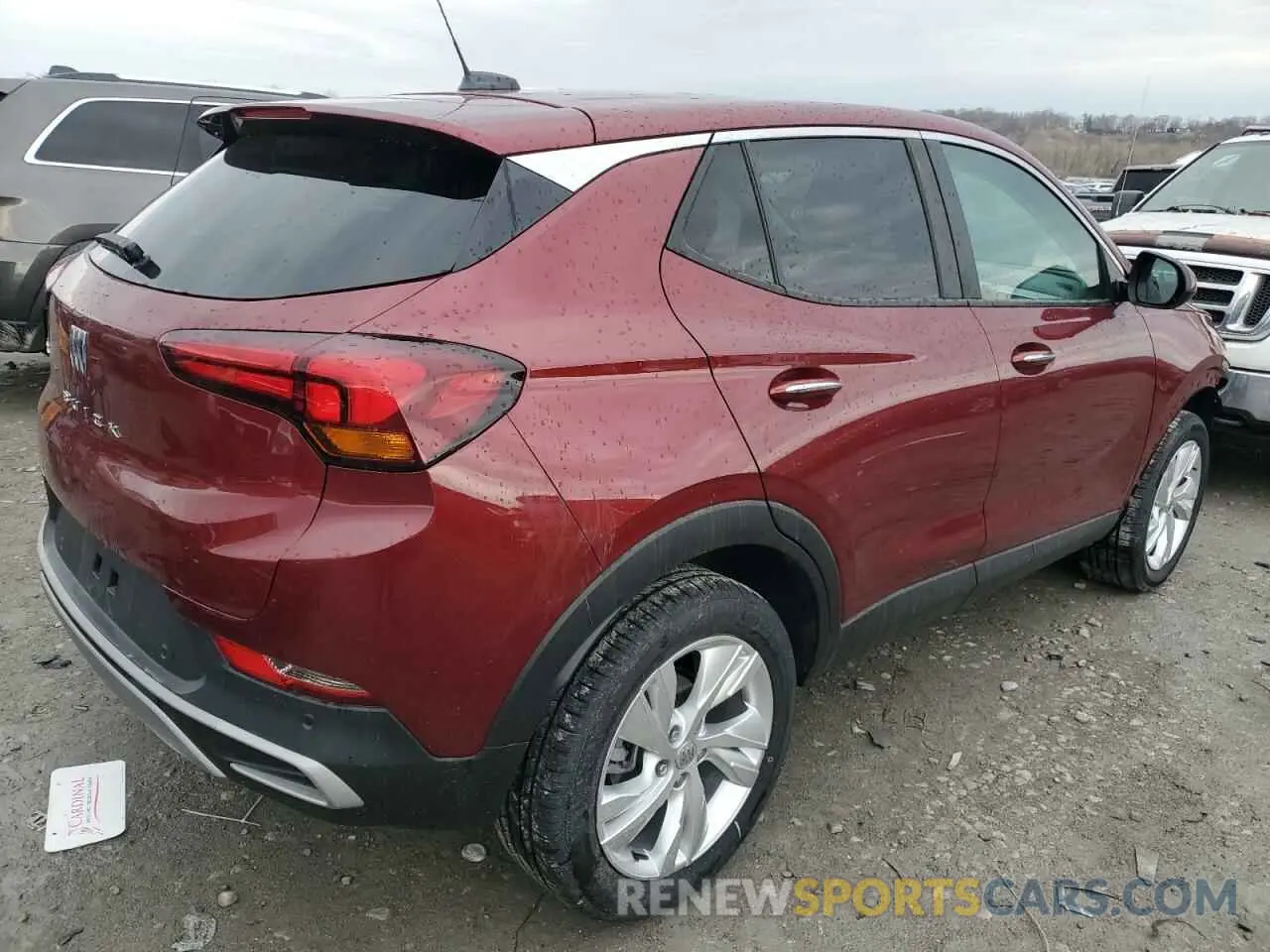 3 fotografías del automóvil dañado KL4AMCSLXSB036569 BUICK ENCORE 2025