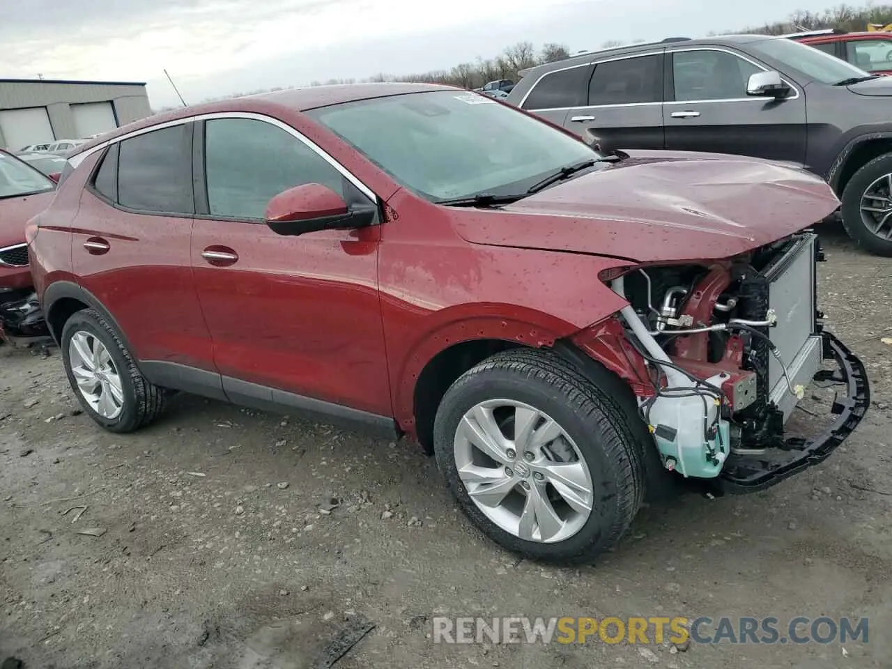 4 fotografías del automóvil dañado KL4AMCSLXSB036569 BUICK ENCORE 2025