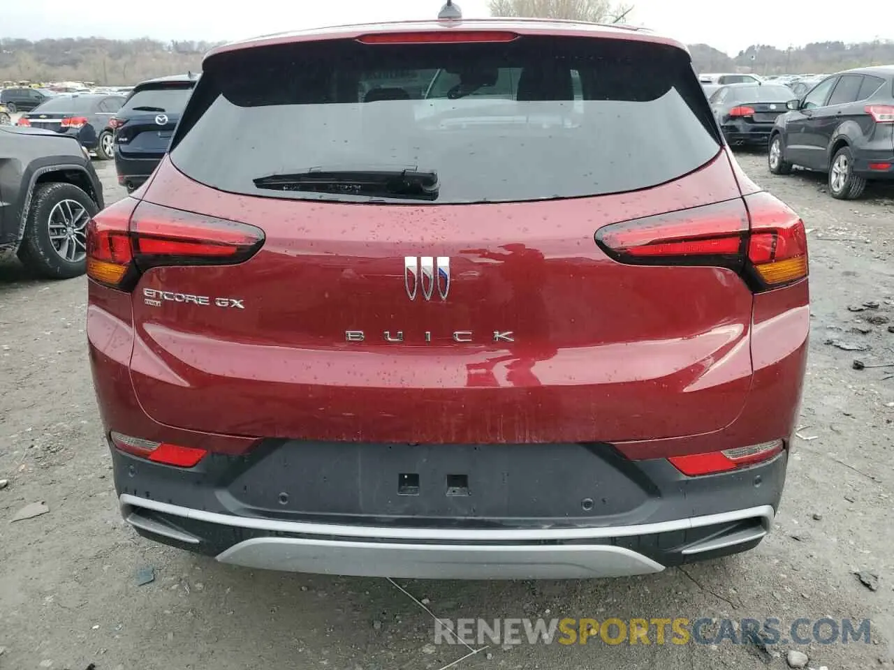 6 fotografías del automóvil dañado KL4AMCSLXSB036569 BUICK ENCORE 2025