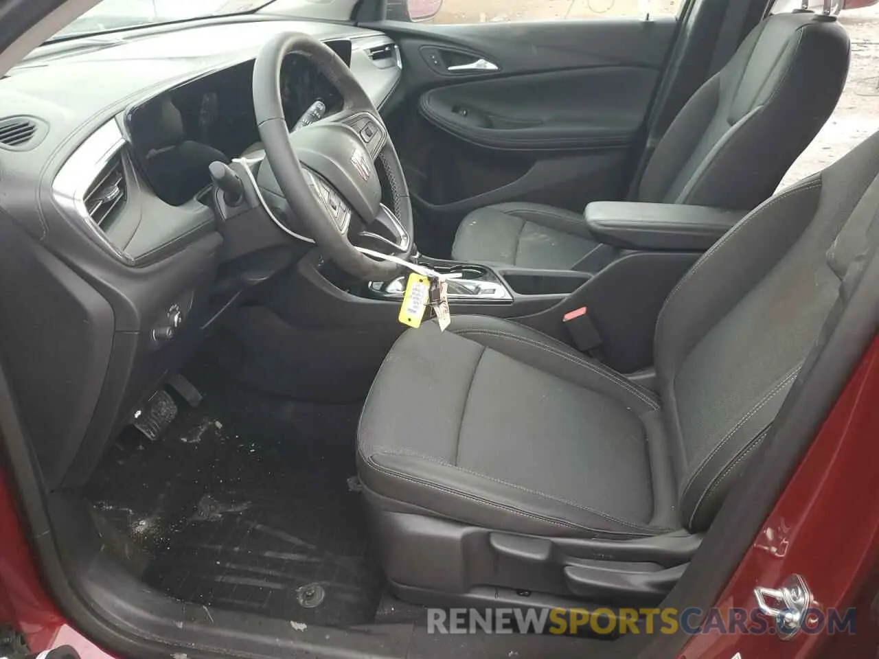 7 fotografías del automóvil dañado KL4AMCSLXSB036569 BUICK ENCORE 2025