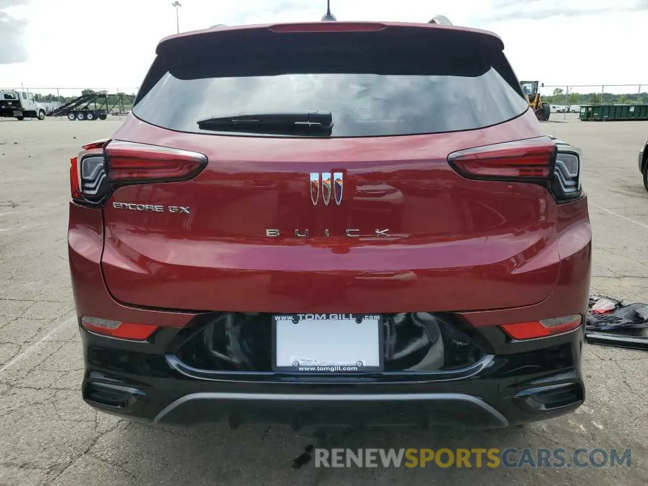 6 fotografías del automóvil dañado KL4AMDSL1SB125730 BUICK ENCORE 2025