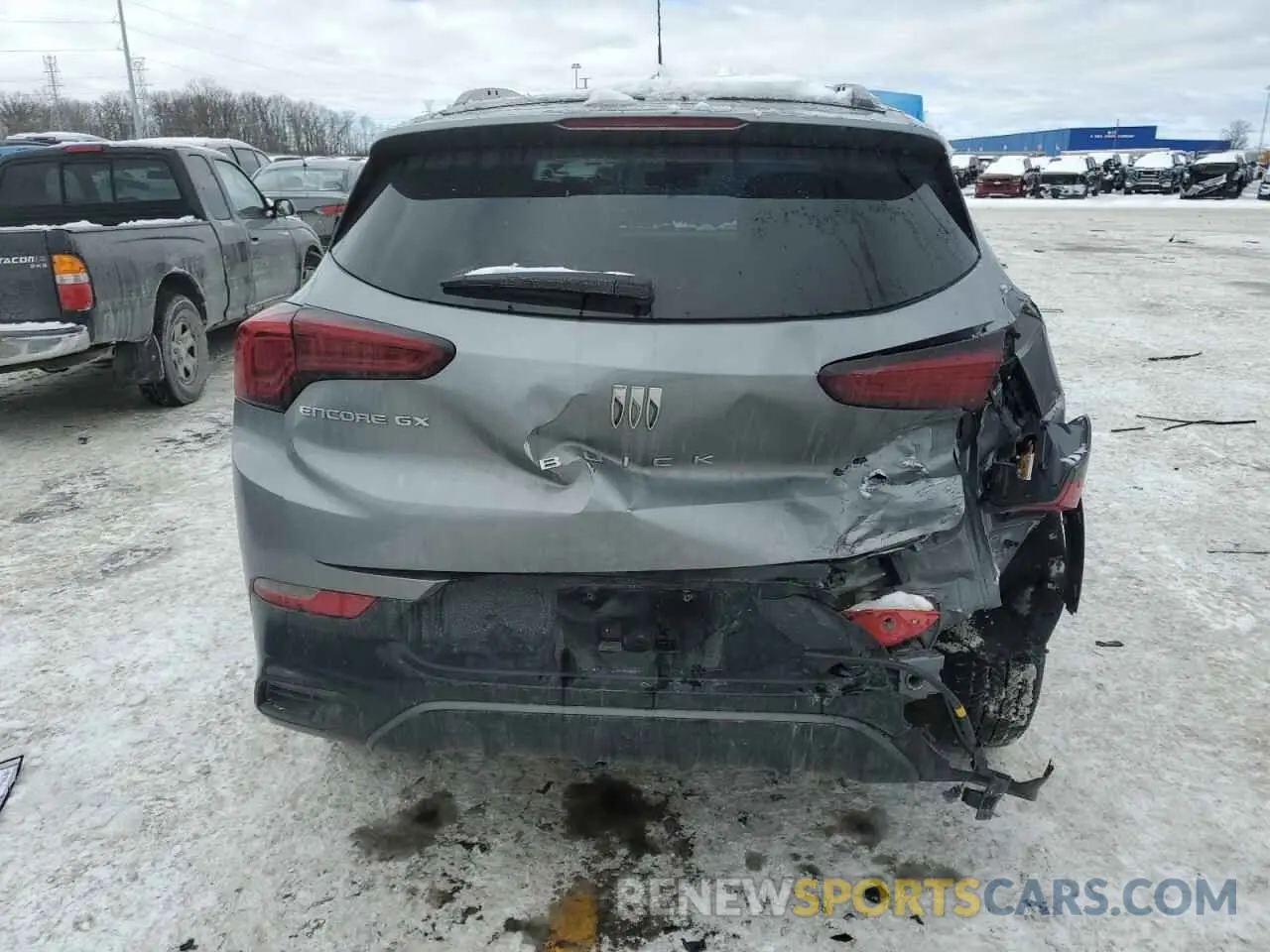 6 fotografías del automóvil dañado KL4AMDSL2SB028827 BUICK ENCORE 2025