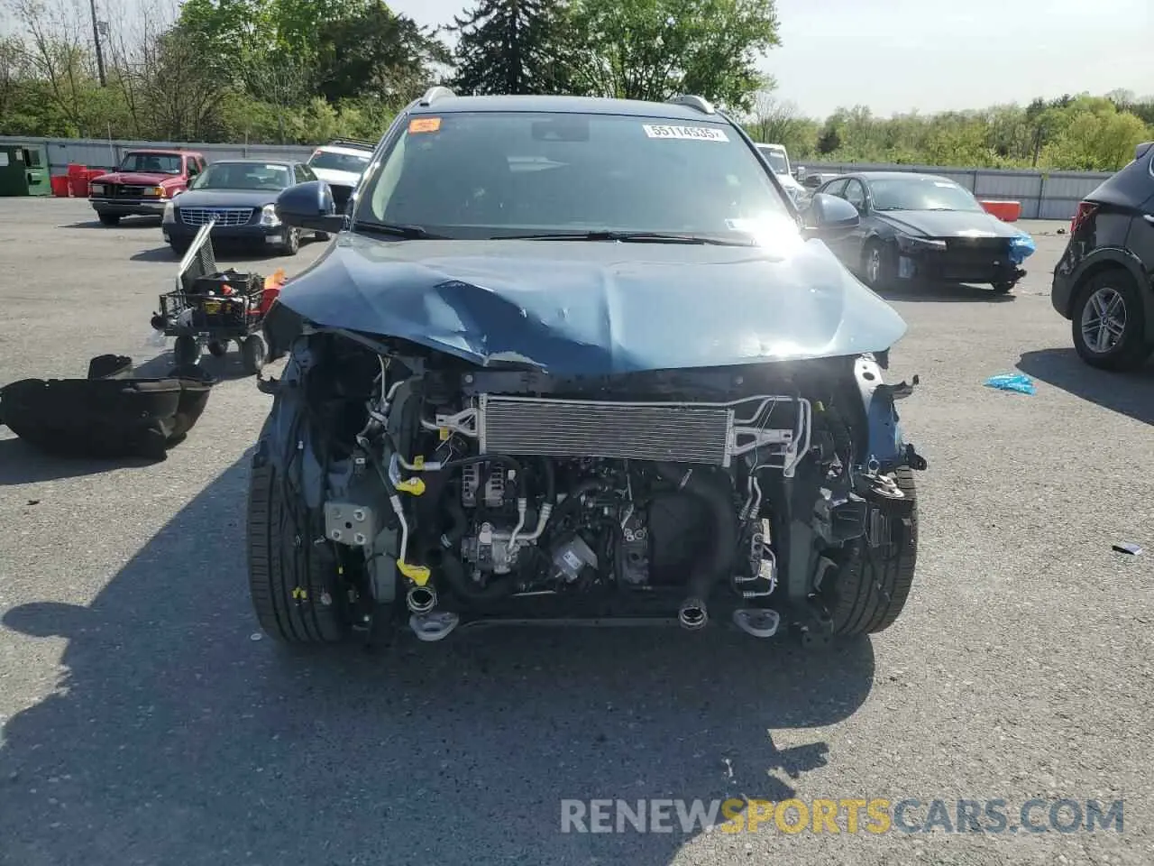 5 fotografías del automóvil dañado KL4AMDSL3SB059097 BUICK ENCORE 2025