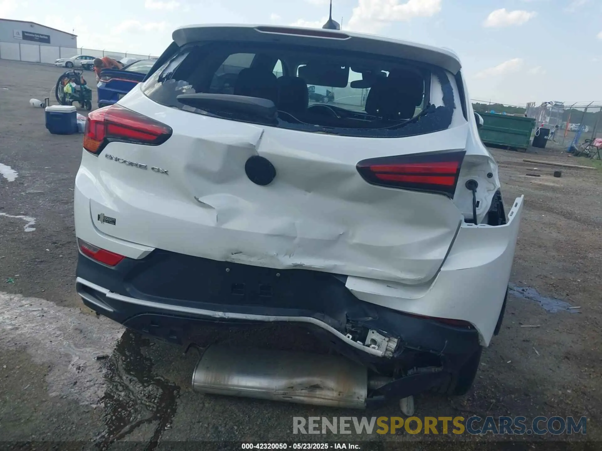 6 fotografías del automóvil dañado KL4MMBS21LB114124 BUICK ENCORE GX 2020