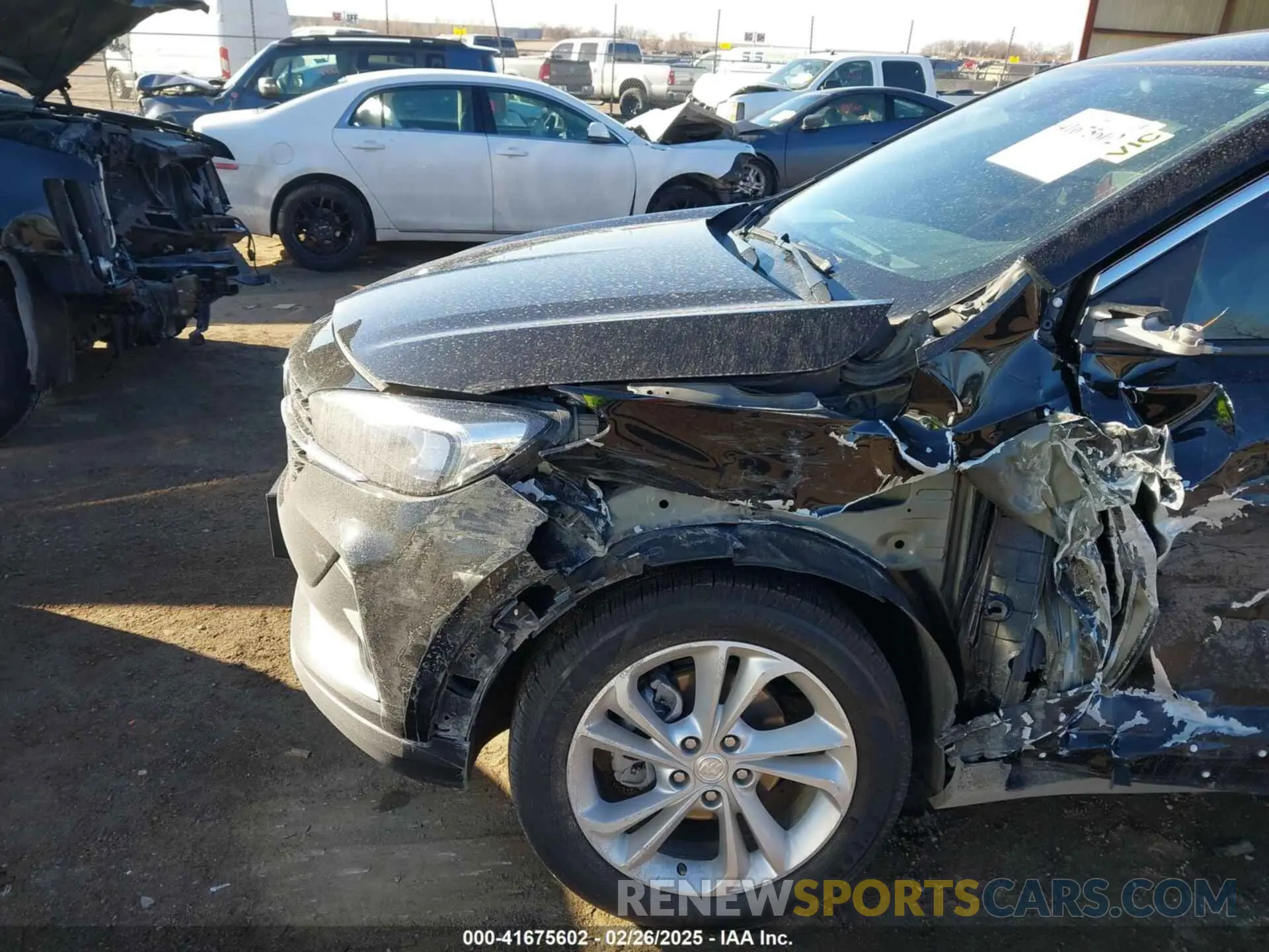 6 fotografías del automóvil dañado KL4MMBS22LB097253 BUICK ENCORE GX 2020