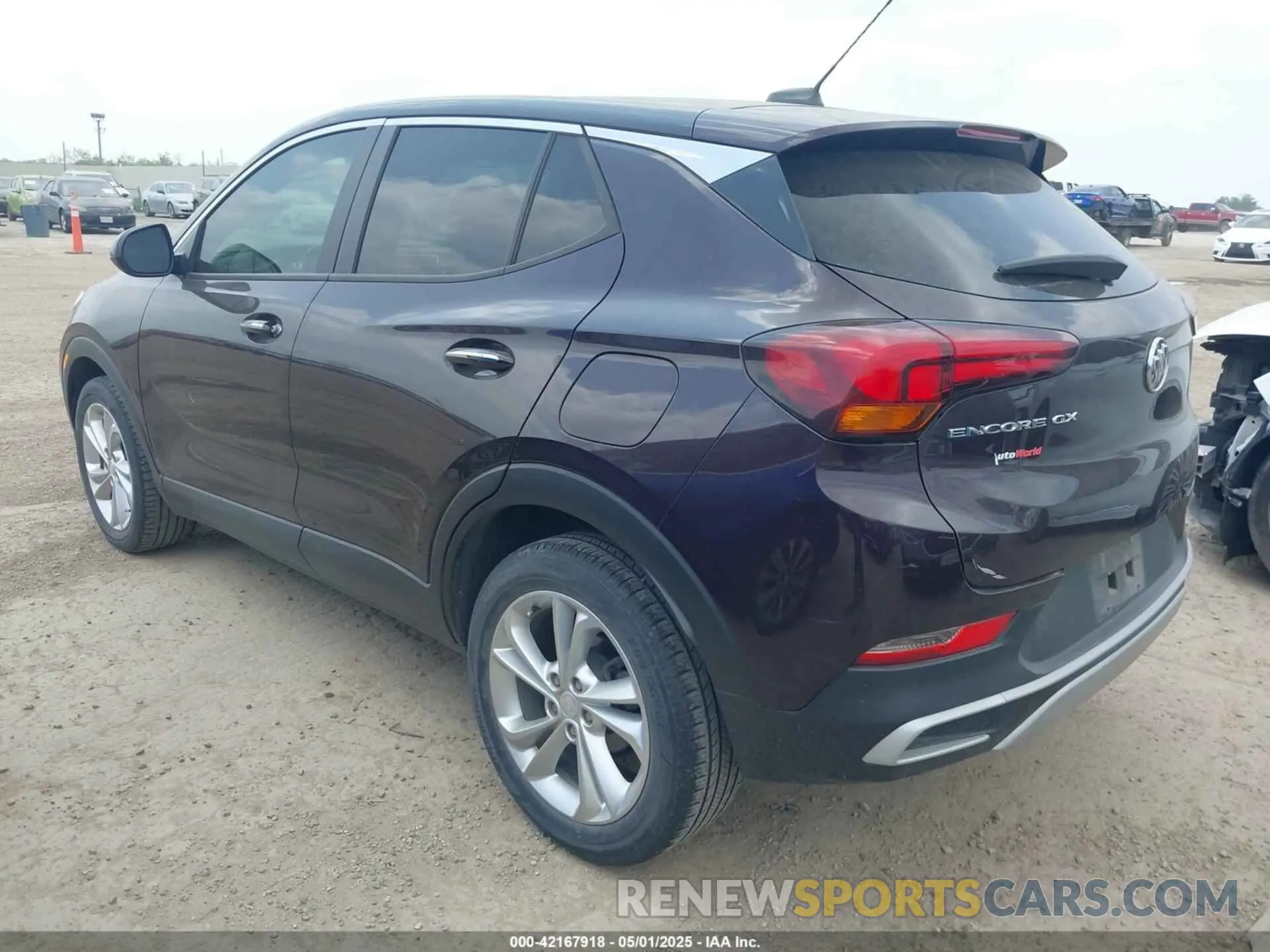 3 fotografías del automóvil dañado KL4MMBS22LB114391 BUICK ENCORE GX 2020