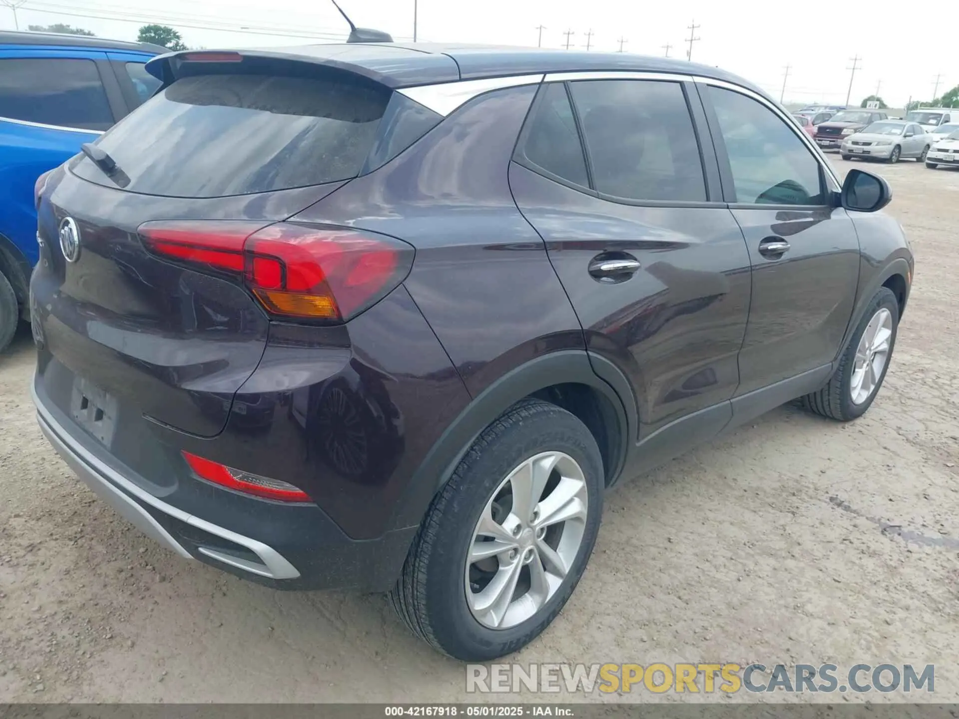 4 fotografías del automóvil dañado KL4MMBS22LB114391 BUICK ENCORE GX 2020