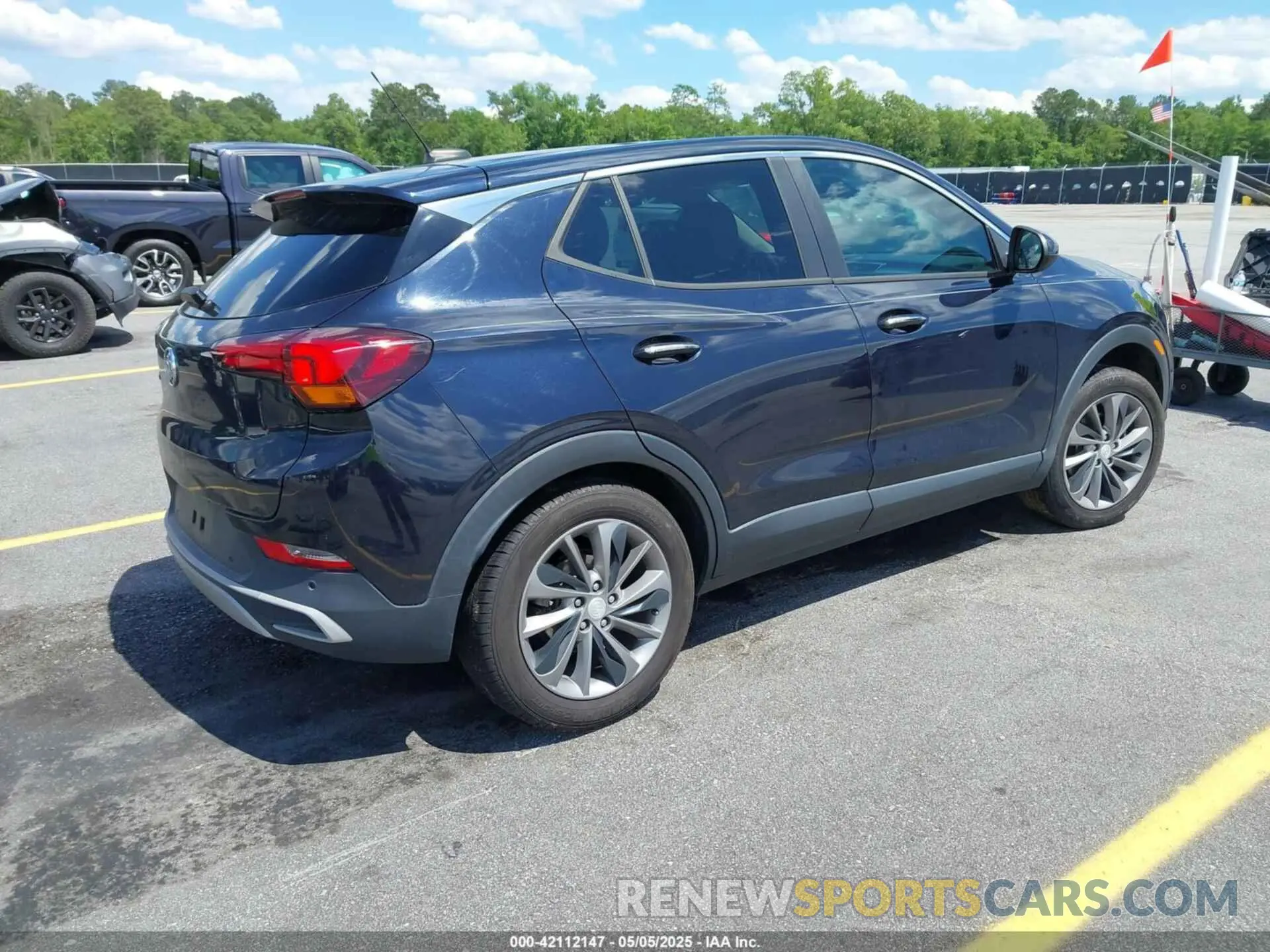 4 fotografías del automóvil dañado KL4MMBS27LB089343 BUICK ENCORE GX 2020