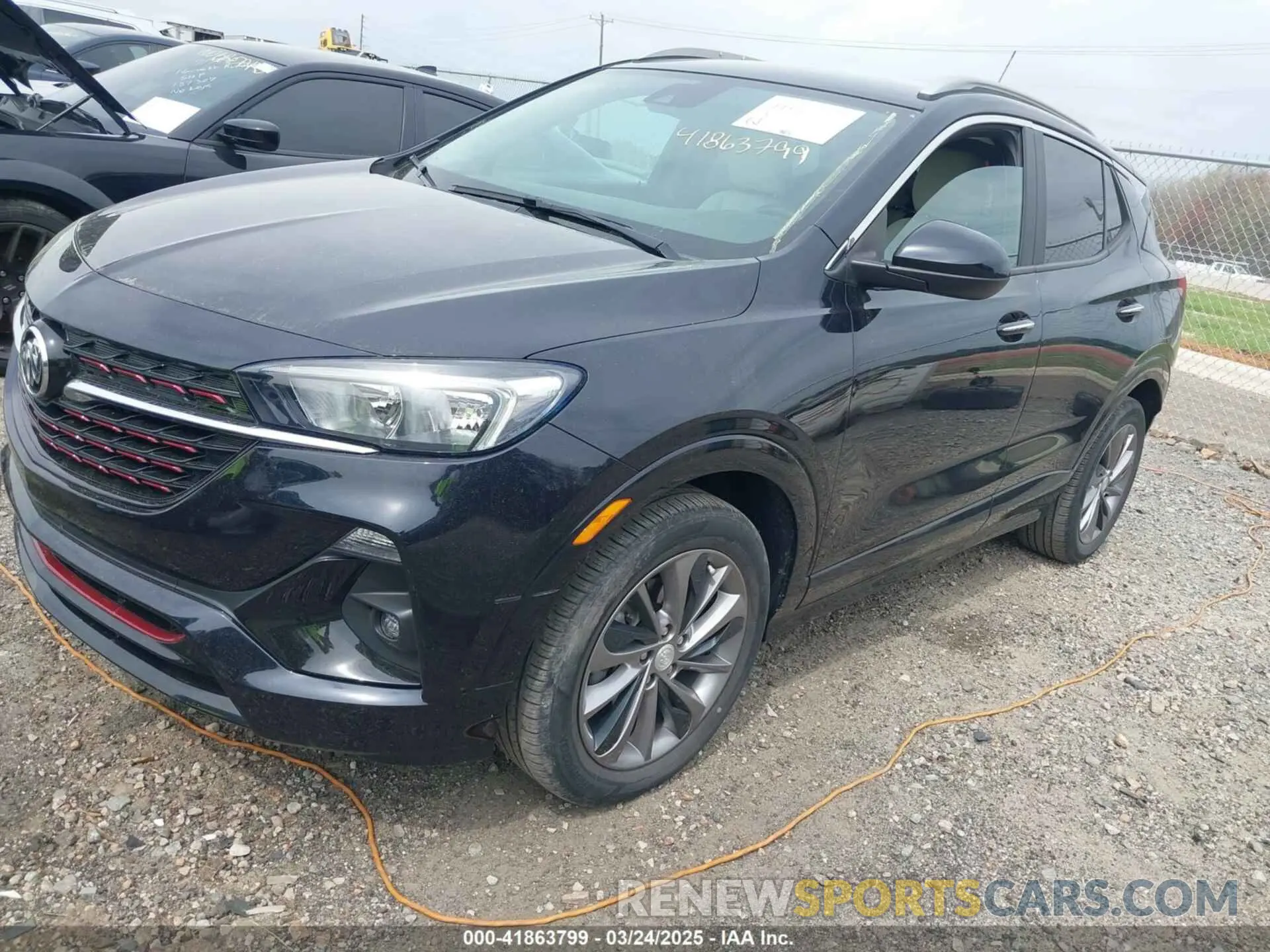 2 fotografías del automóvil dañado KL4MMBS27LB125497 BUICK ENCORE GX 2020