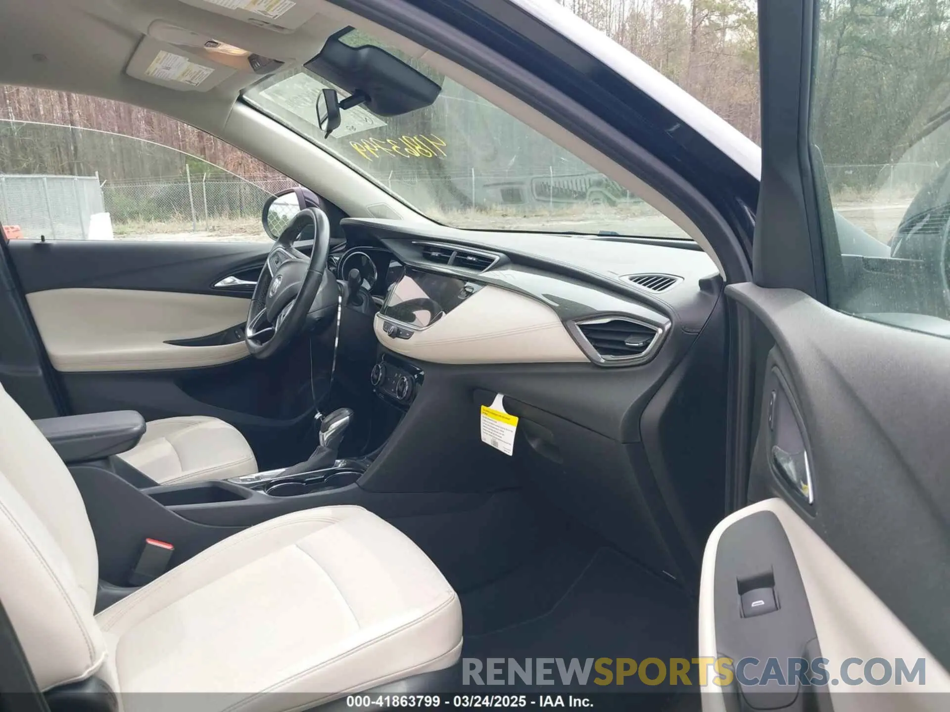 5 fotografías del automóvil dañado KL4MMBS27LB125497 BUICK ENCORE GX 2020