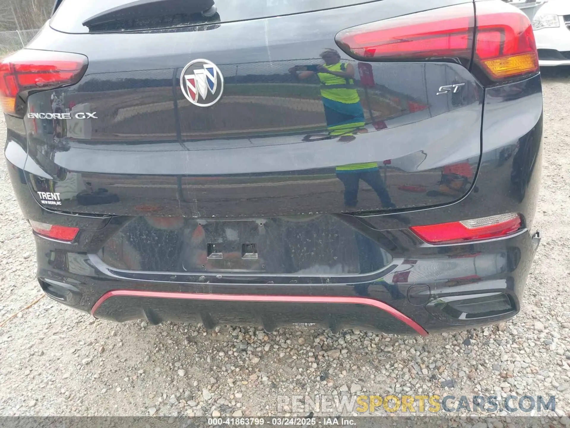 6 fotografías del automóvil dañado KL4MMBS27LB125497 BUICK ENCORE GX 2020