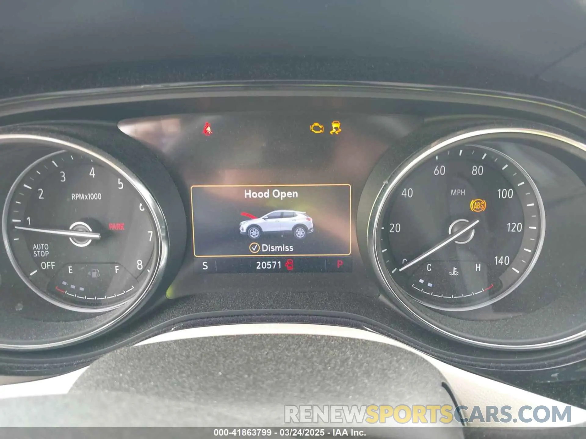7 fotografías del automóvil dañado KL4MMBS27LB125497 BUICK ENCORE GX 2020