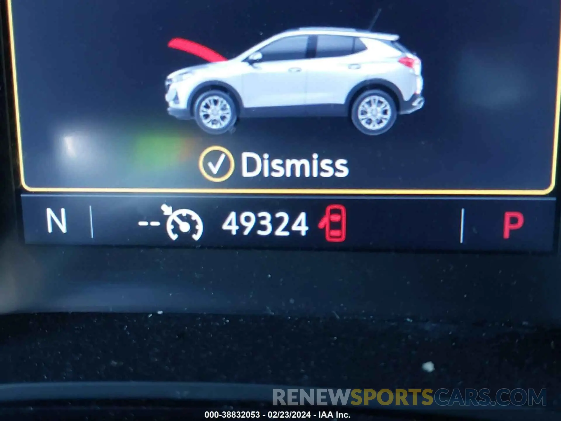 15 fotografías del automóvil dañado KL4MMBS29LB107096 BUICK ENCORE GX 2020