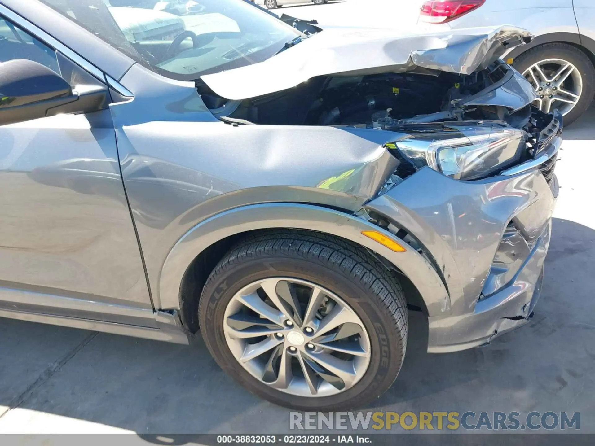 17 fotografías del automóvil dañado KL4MMBS29LB107096 BUICK ENCORE GX 2020
