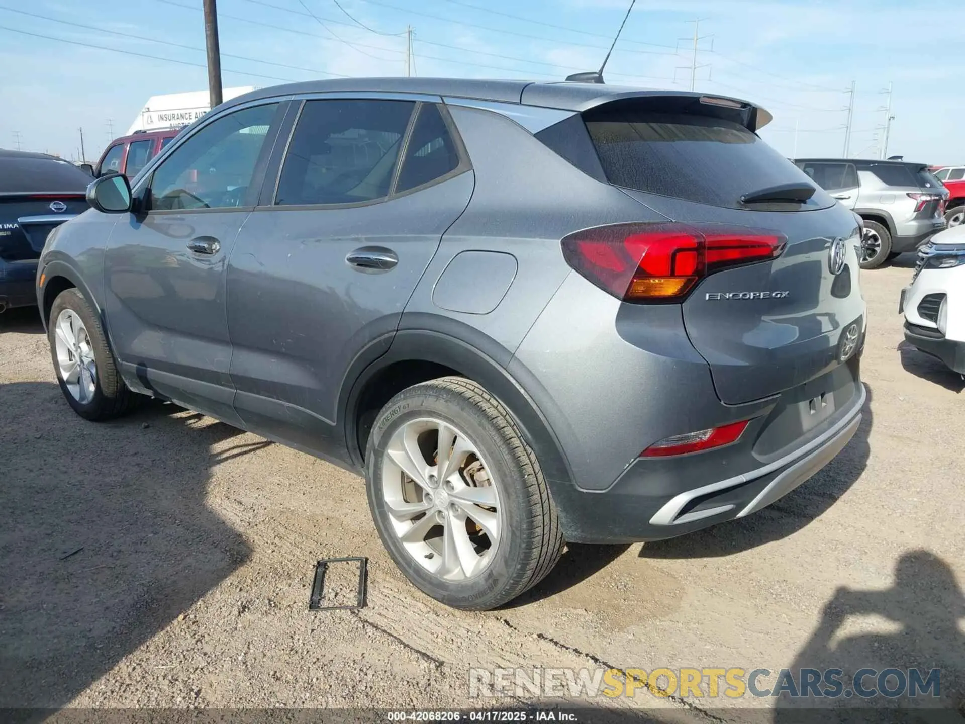 3 fotografías del automóvil dañado KL4MMBS2XLB069832 BUICK ENCORE GX 2020